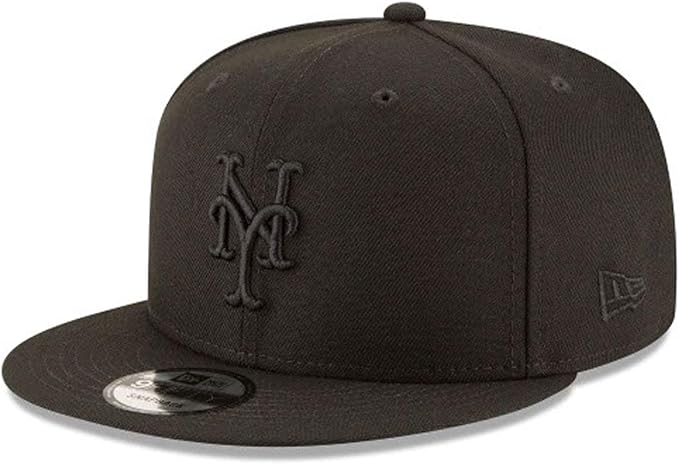New Era 9Fifty MLB NY Mets MLB Basic Snapback Cap - Adjustable - Black
