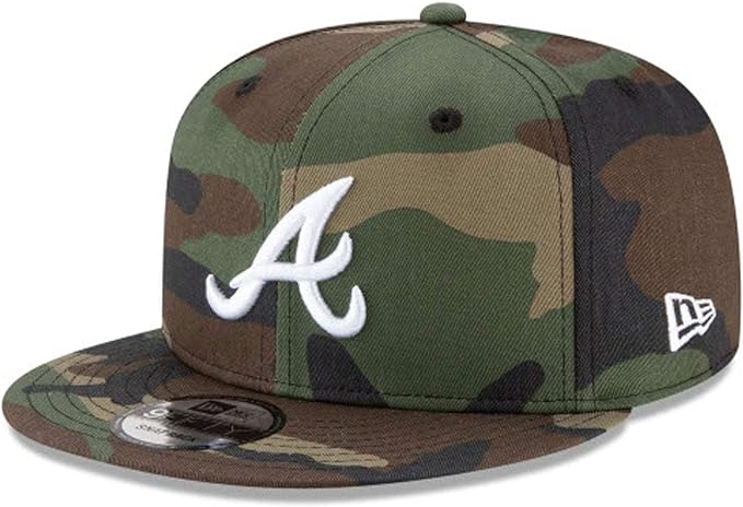 New Era 9Fifty MLB Atlanta Braves WDC Snapback 950 Cap - Adjustable - Camouflage