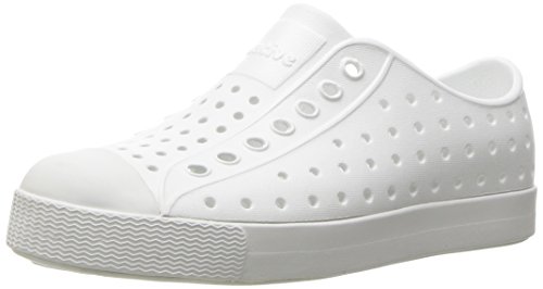 Native Jefferson Kids/Junior Shoes - Shell White/Shell White - J6
