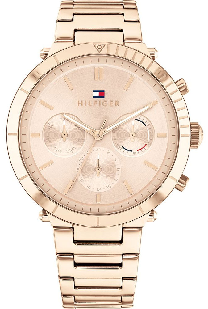 Tommy Hilfiger Rose Gold-Tone Multifunction Ladies Watch 1782347