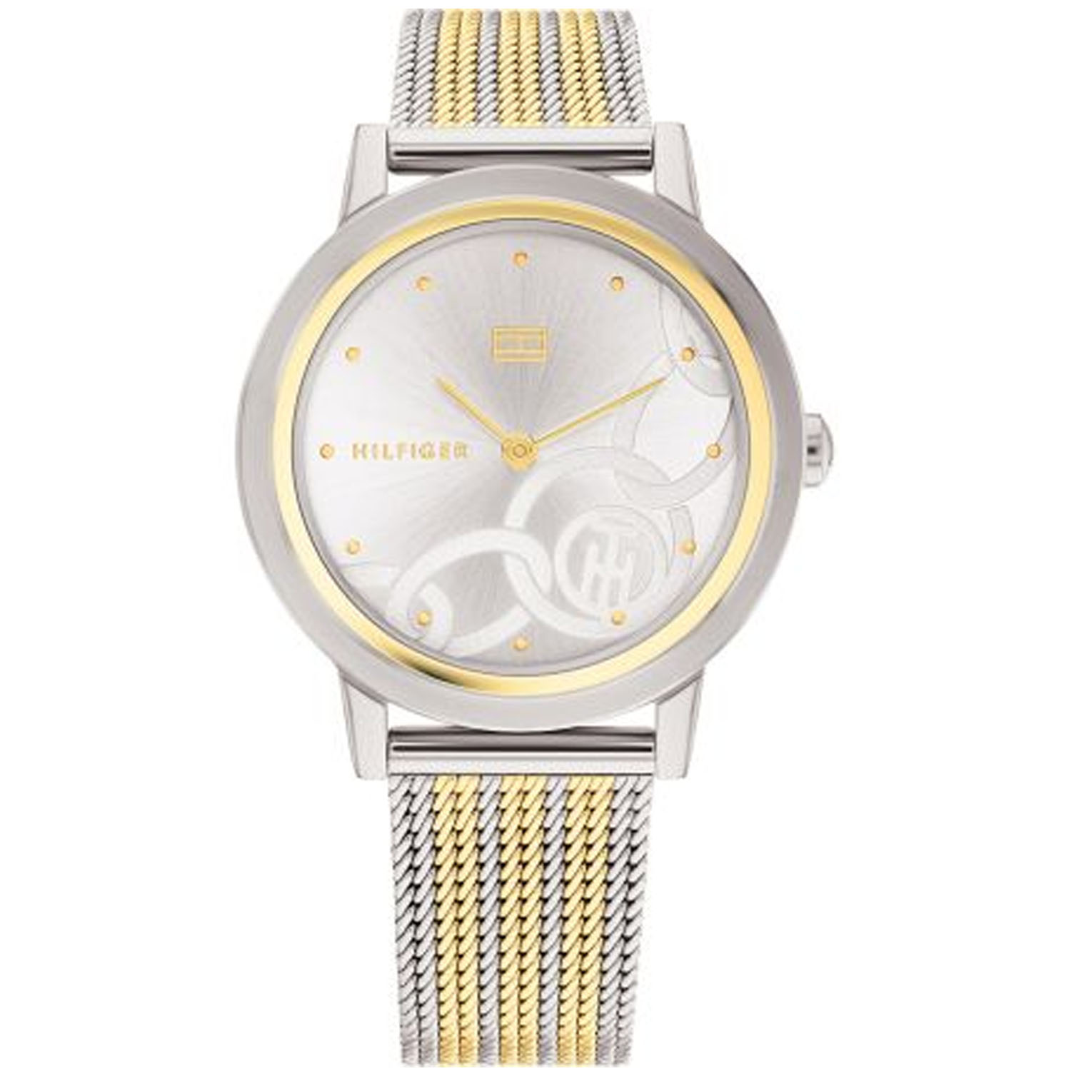 Tommy Hilfiger Two-Tone Mesh Ladies Watch 1782440
