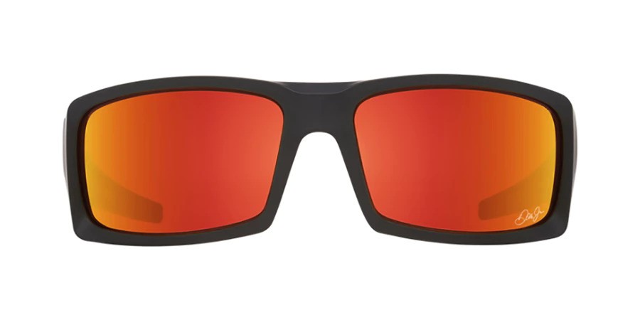 Spy General HD Plus Gray Green with Orange Spectra Mirror Unisex Sunglasses