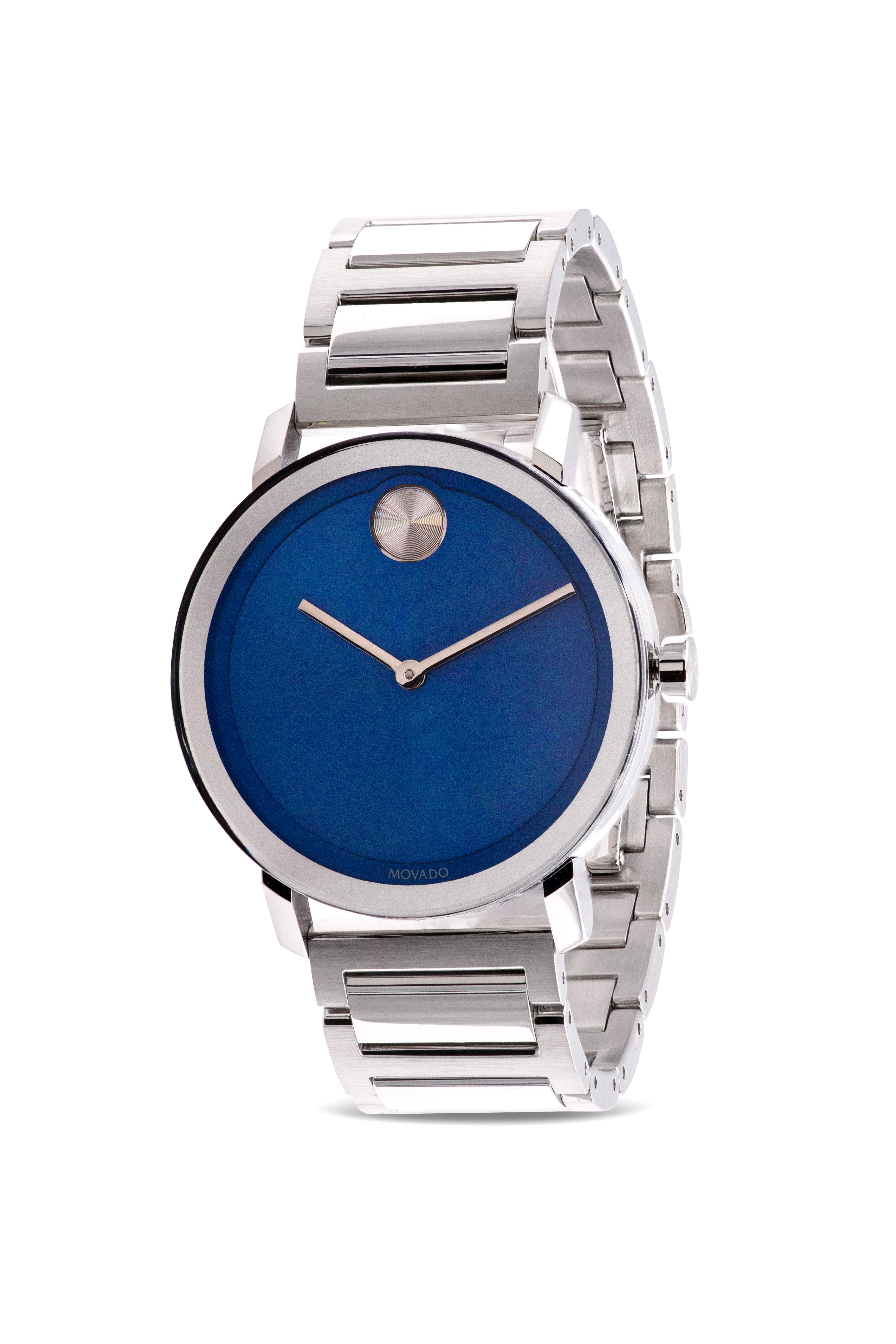 Movado Bold Stainless Steel Mens Watch 3600668