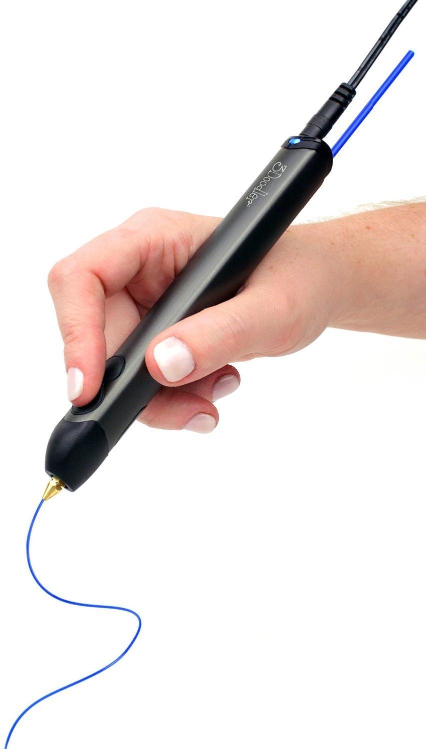 3Doodler 2.0 Printing pen with 25 strands of ABS plastic + 25 strands of PLA plastic