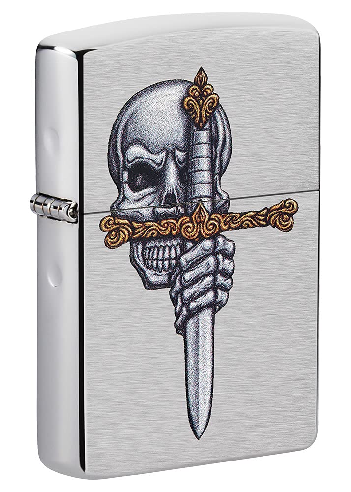 Zippo Sword Skull Design Lighter