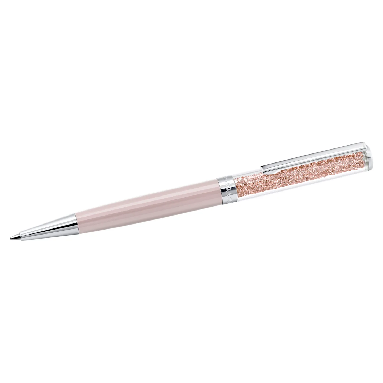 Swarovski Crystalline Ballpoint Pen Rose Gold Tone - Chrome Plated