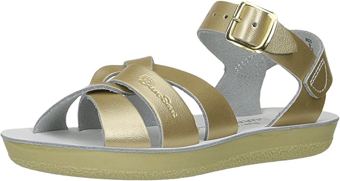 Salt Water Sandals by Hoy Shoe Sun-San Swimmer - Gold - Toddler 8 - 8020-GOLD-8S