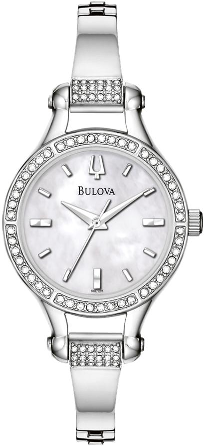 Bulova Crystal Bangle Ladies Watch 96L128