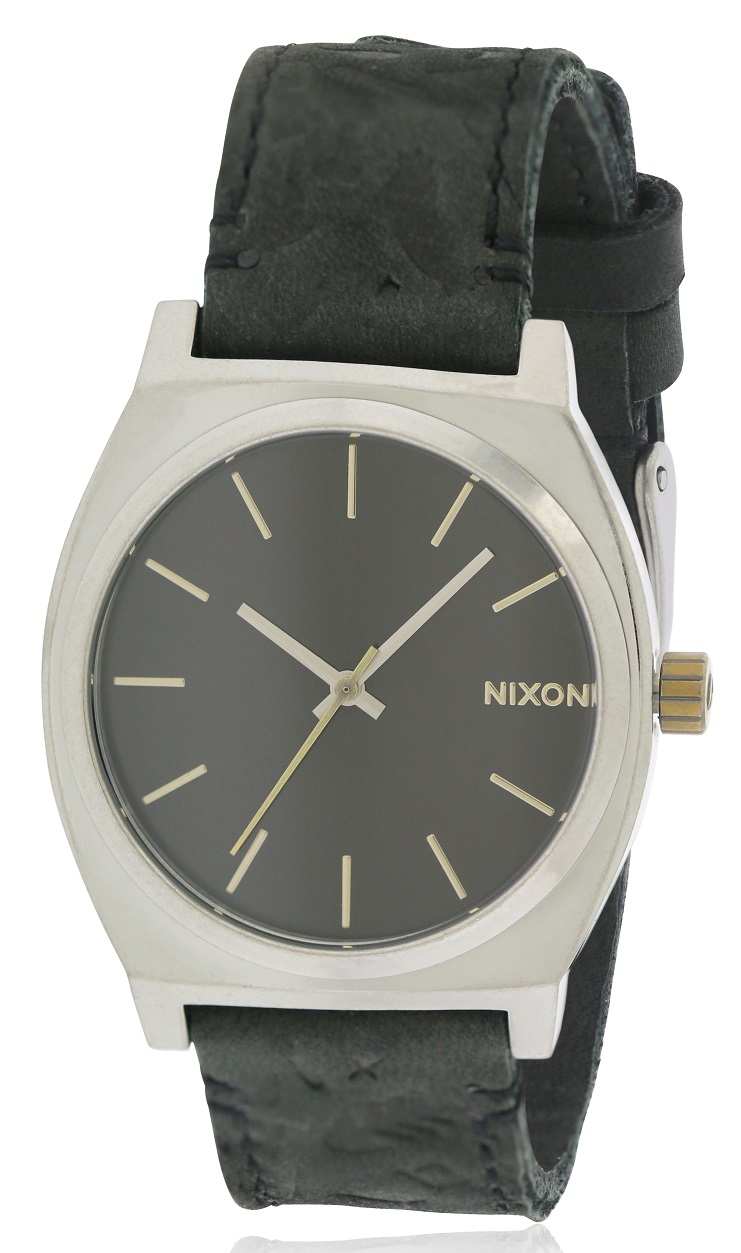 Nixon Time Teller Leather Mens Watch A0452222