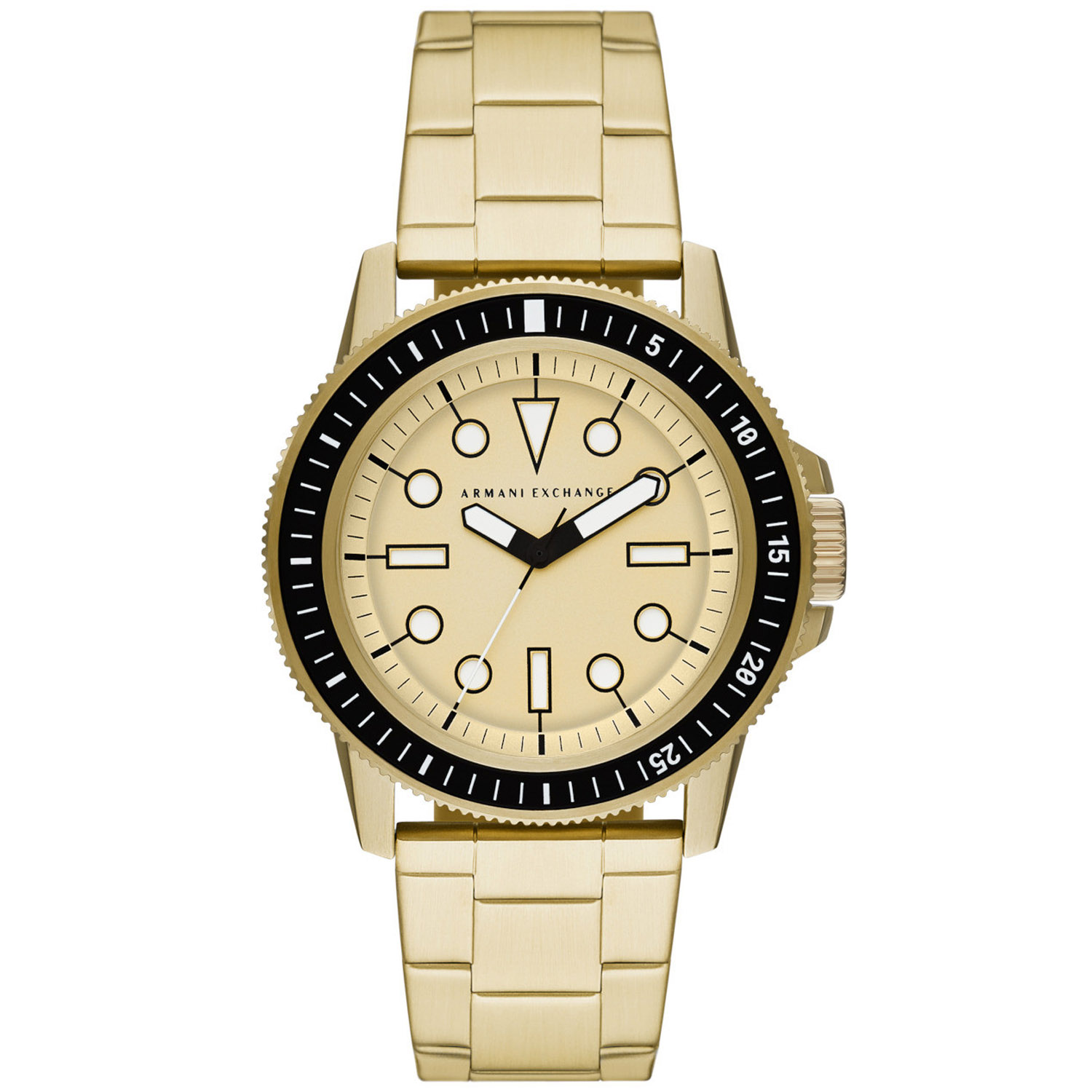 Armani Exchange Leonardo Gold-Tone Mens Watch AX1854