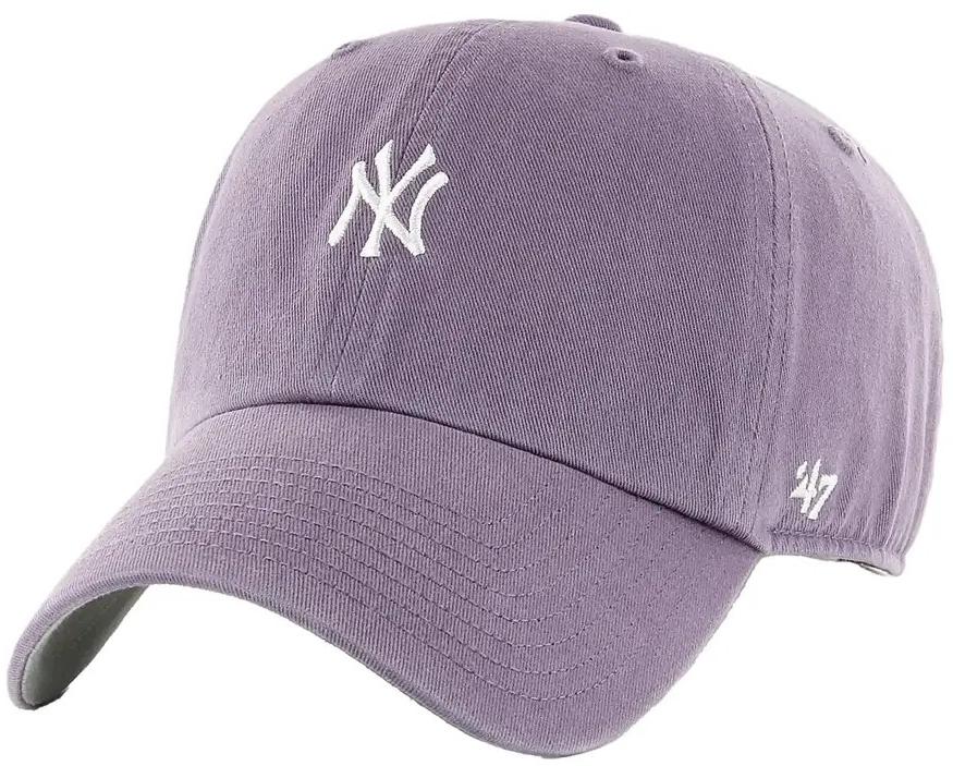 47 Brand New York Yankees Base Runner Clean Up Cap - Iris - One Size Fits Most