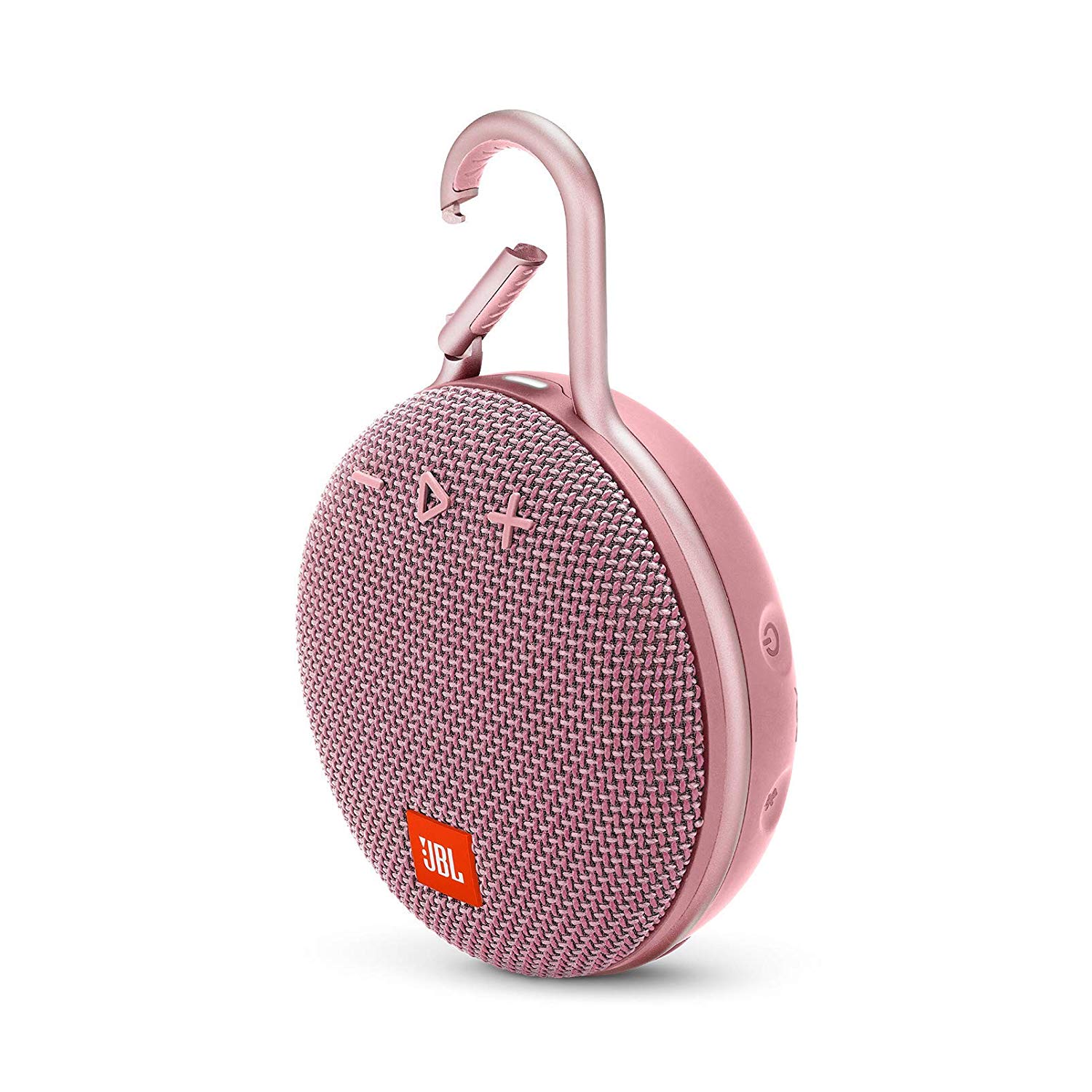 JBL Clip 3 Portable Waterproof Wireless Bluetooth Speaker - Pink - CLIP3-PINK