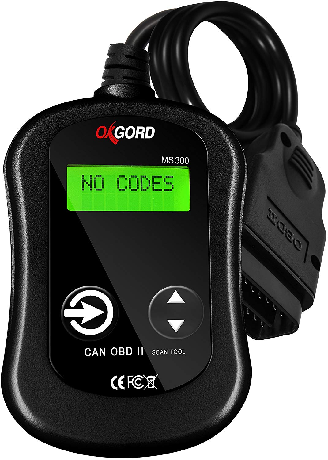 OBD2 Scanner OBDII Code Reader - Scan Tool for Check Engine Light - MS300 Universal Diagnostic for Car - SUV - Truck and Van - (Open Box)