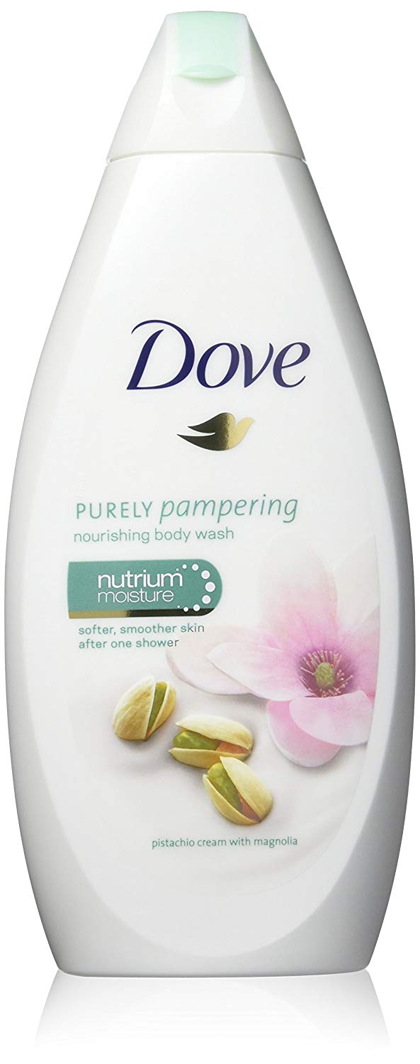 Dove Purely Pampering Body Wash - Pistachio Cream with Magnolia - 16.9 Ounce / 500 Ml (Pack of 3)