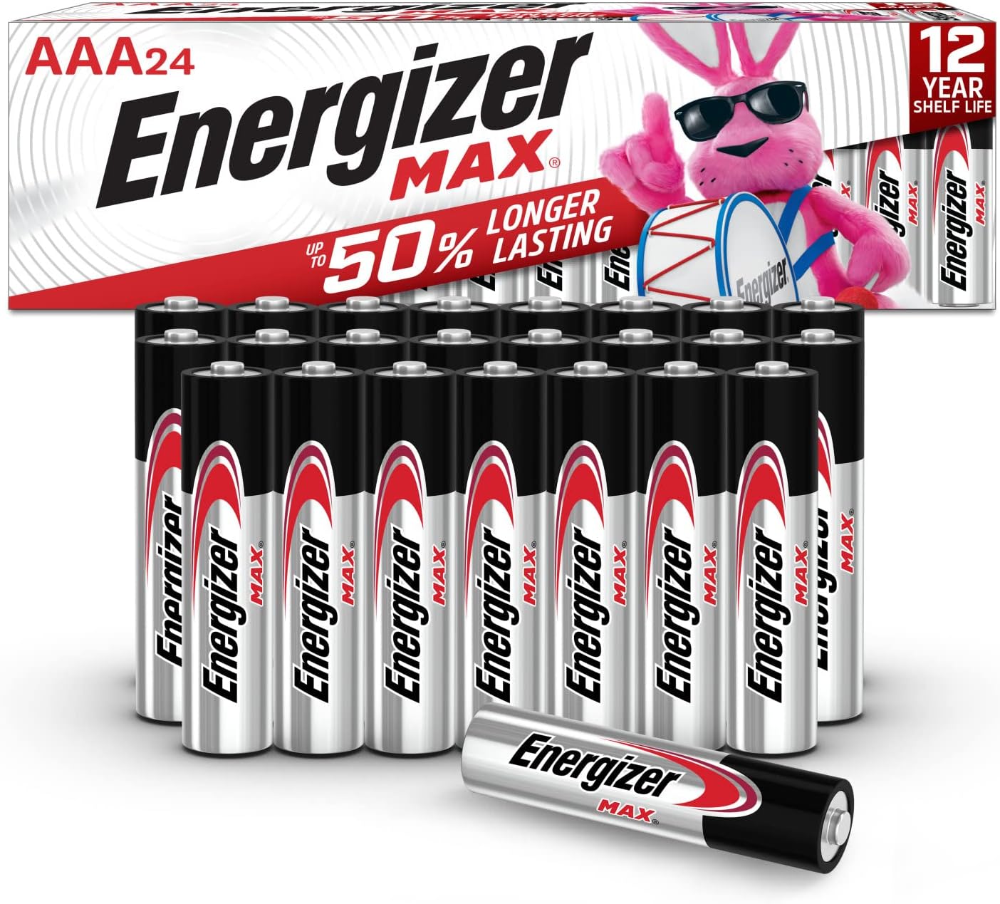 Energizer AAA Batteries - Max Triple A Max Battery Alkaline - 24 Count