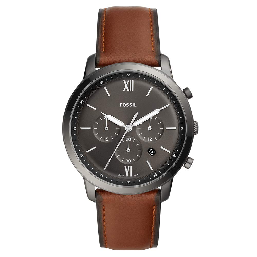 Fossil Neutra Leather Chronograph Mens Watch FS5512