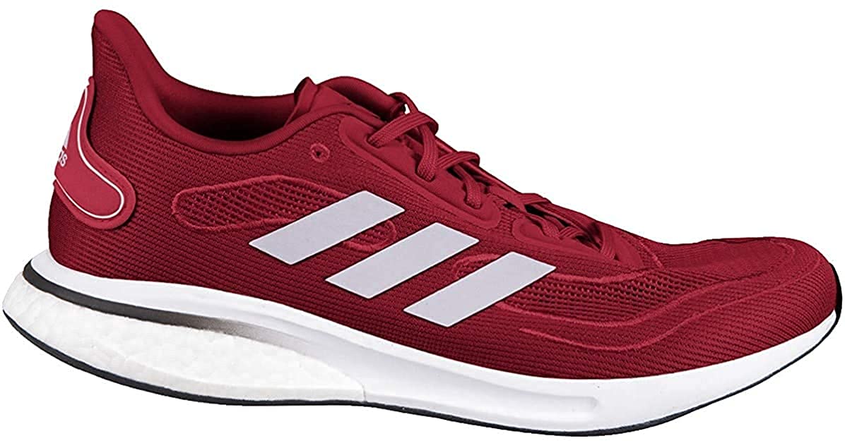 adidas Mens Supernova Running Shoes - TEAM POWER RED - 8.5