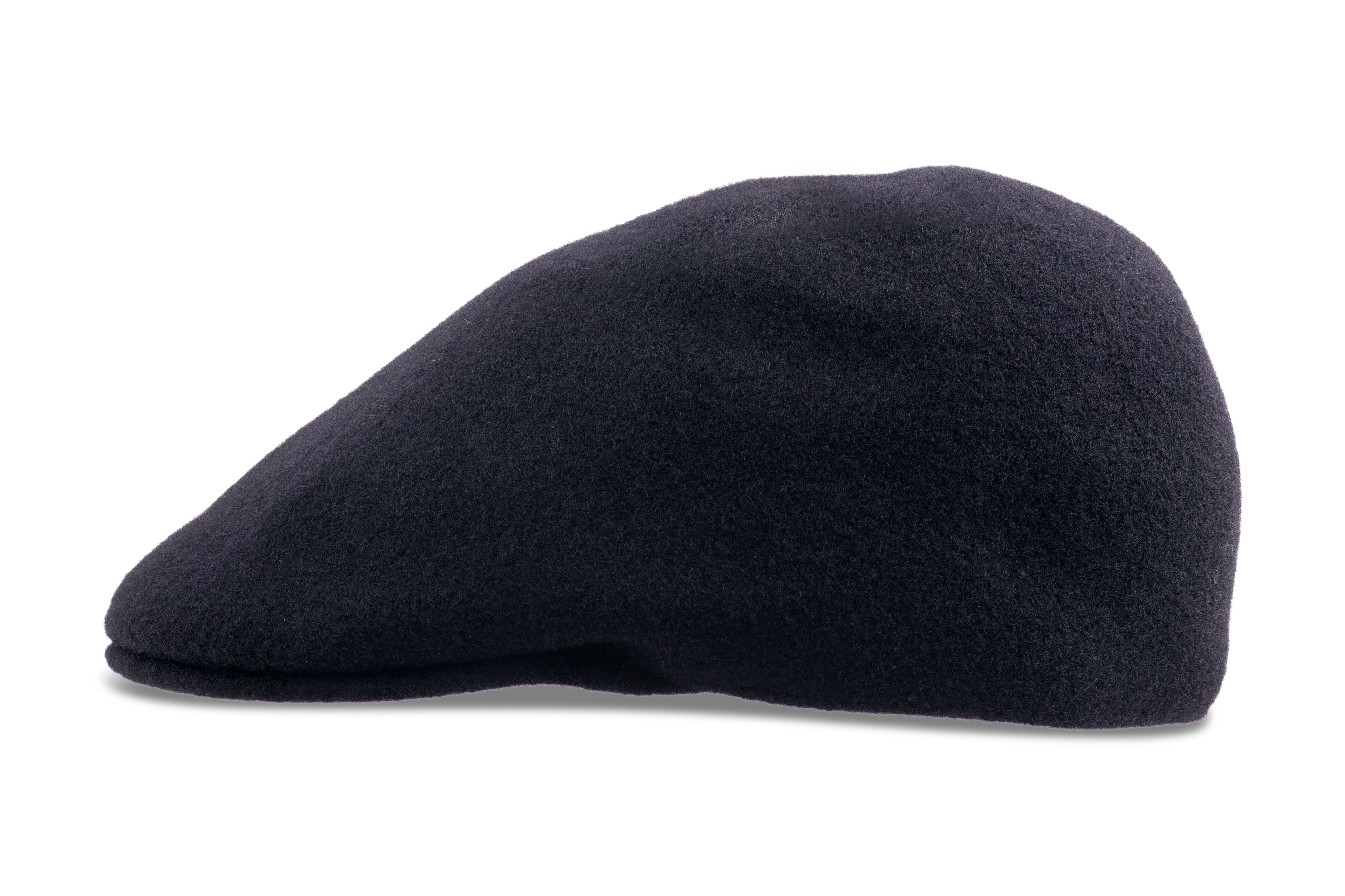 Kangol Seamless Wool 507 Felt Hat for Men and Women - Black - XL