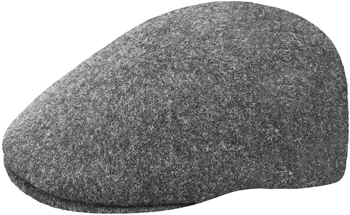 Kangol Seamless Wool 507 Felt Hat for Men and Women - Dark Flannel - S