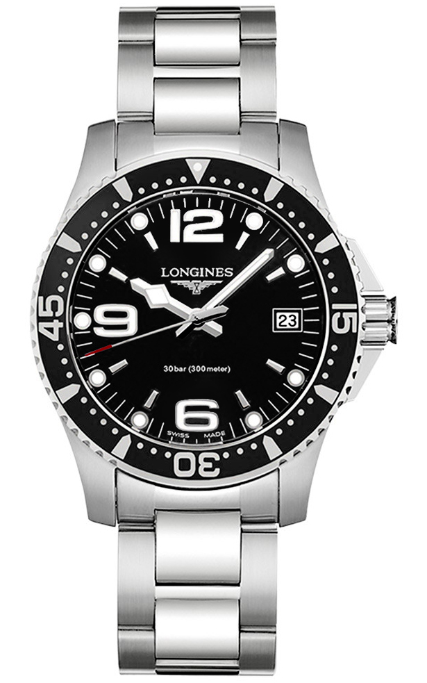 Longines HydroConquest Stainless Steel Mens Watch L33404566