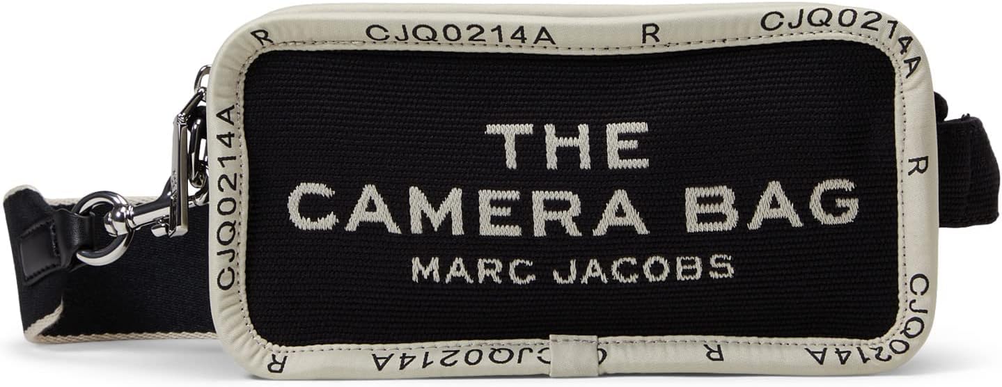 Marc Jacobs Womens The Jacquard Camera Bag - Black