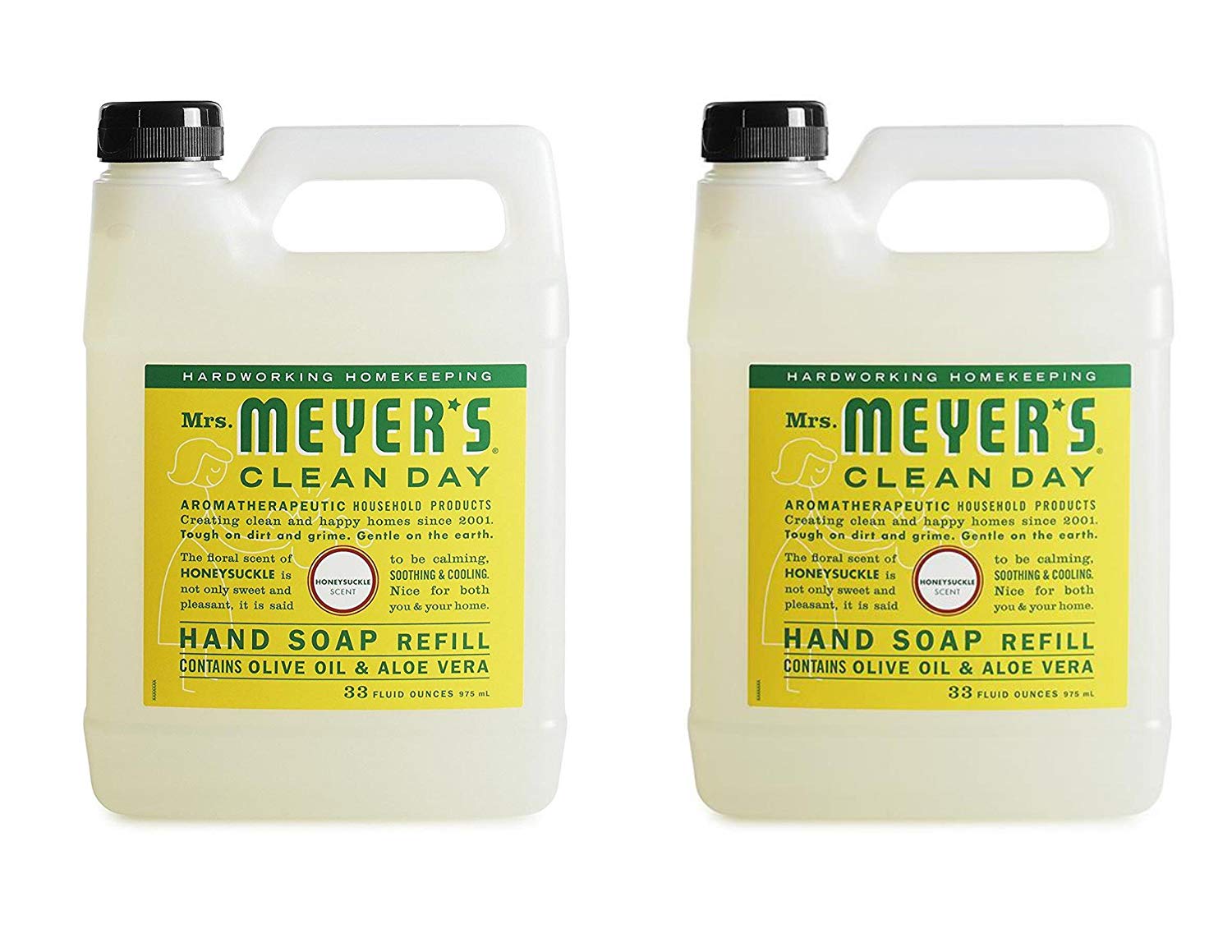 Mrs. Meyers Mrs. Meyers Clean Day Liquid Hand Soap Refill - Honeysuckle - 33 Ounce - 2 Pk - 1 Pound
