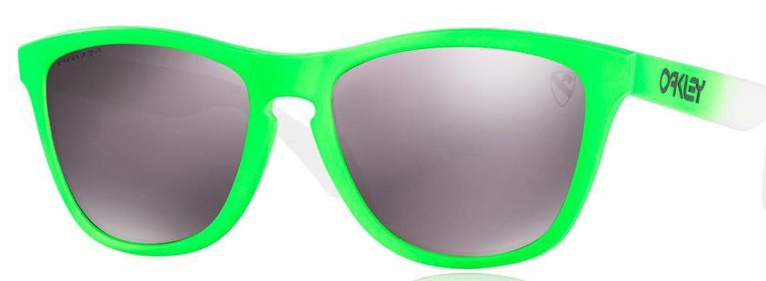 Oakley Frogskins Prizm Polarized Green Fade Edition - Sunglasses - OO9013-99
