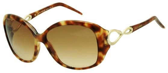 Roberto Cavalli Tortoise Ladies Sunglasses RC520S-53F