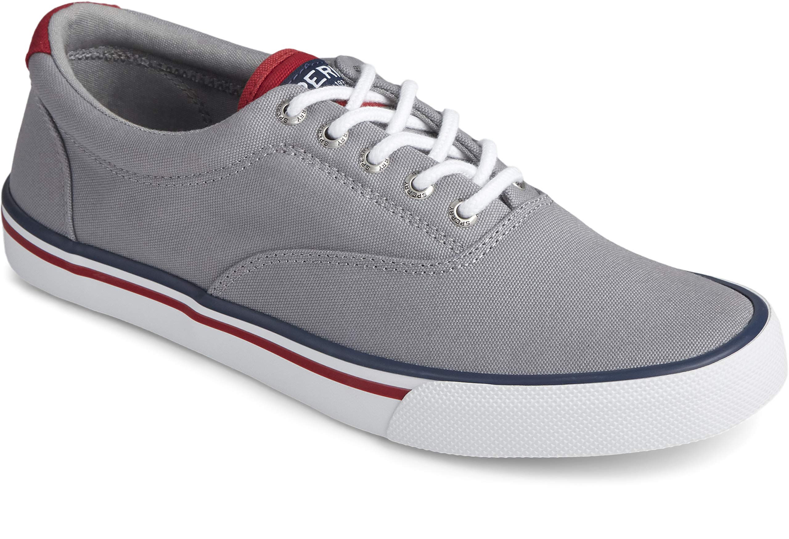 Sperry Mens Striper II CVO Nautical Sneaker - Grey - Size 11.5