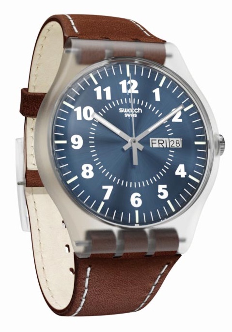 Swatch VENT BRALANT Unisex Watch SUOK709 - (Open Box)