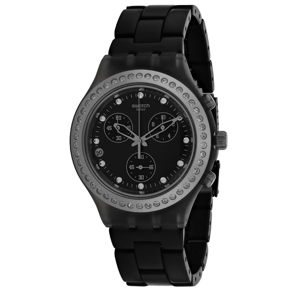 Swatch Full Blooded Stoneheart Silver Unisex Watch SVCM4009AG