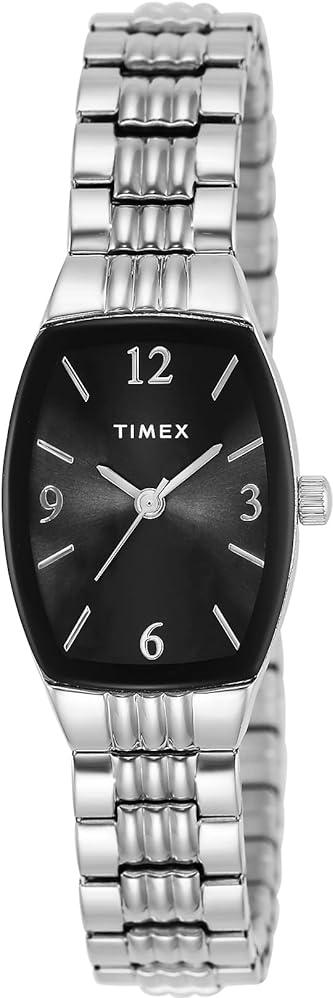 Timex Main Street Silver-Tone Expansion Ladies Watch TW2V25700