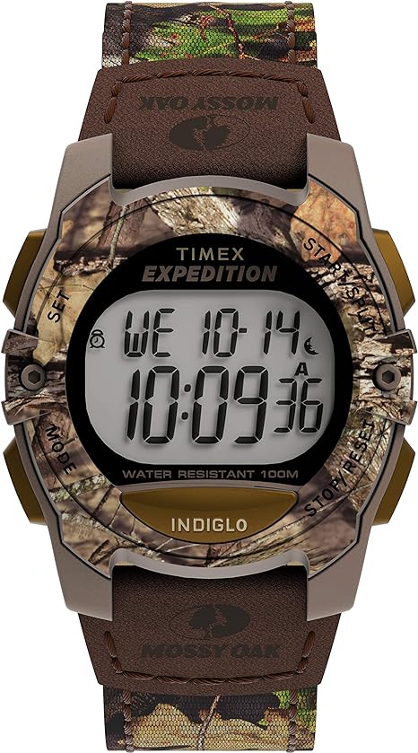 Timex x Expedition Digital CAT 33mm Camo Fabric Unisex Watch TW4B19800