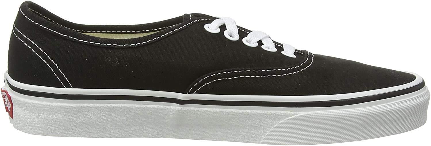 Vans Core Classics Original Authentic Unisex Shoes - Black - 8