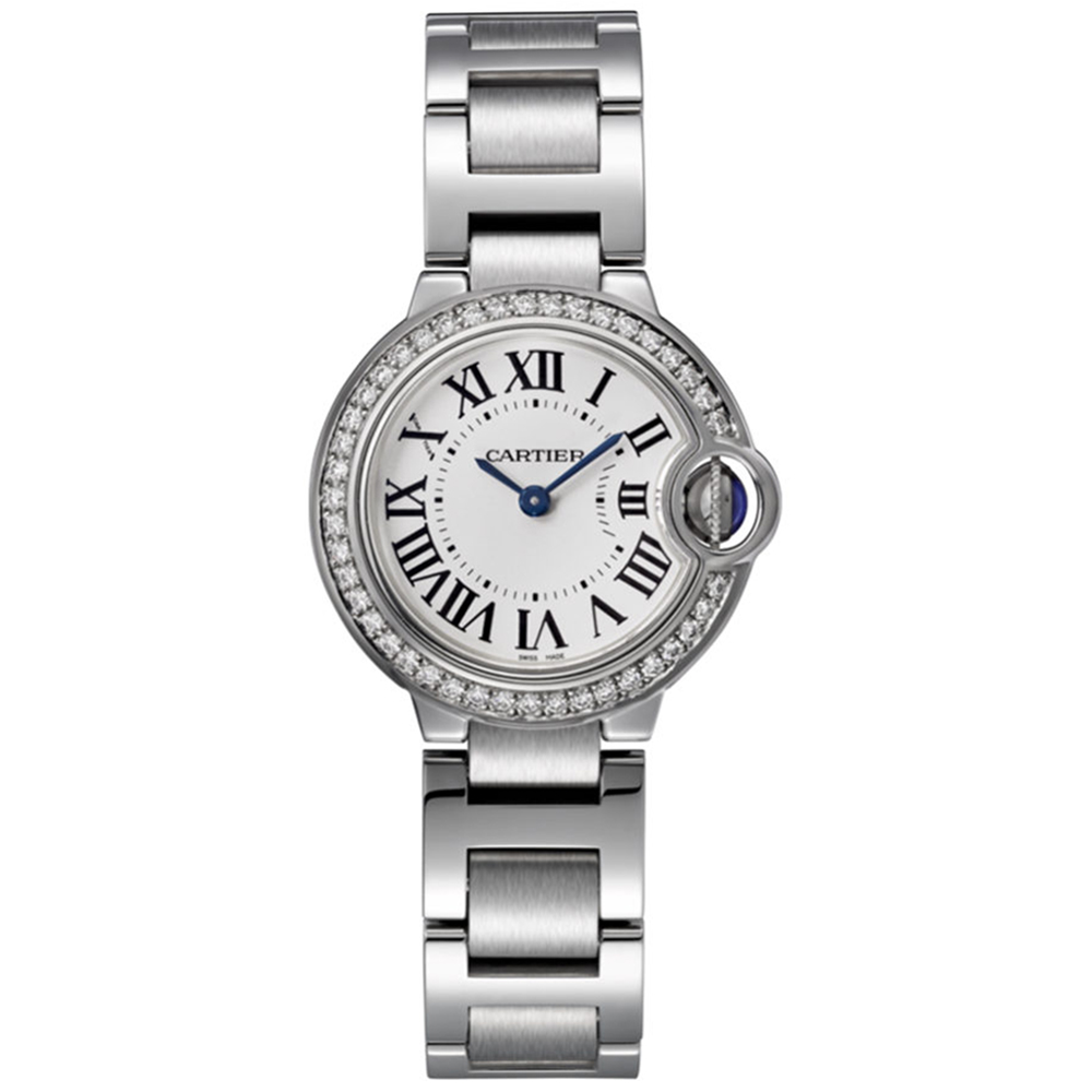 Cartier Ballon Bleu Diamond Ladies Watch W4BB0015