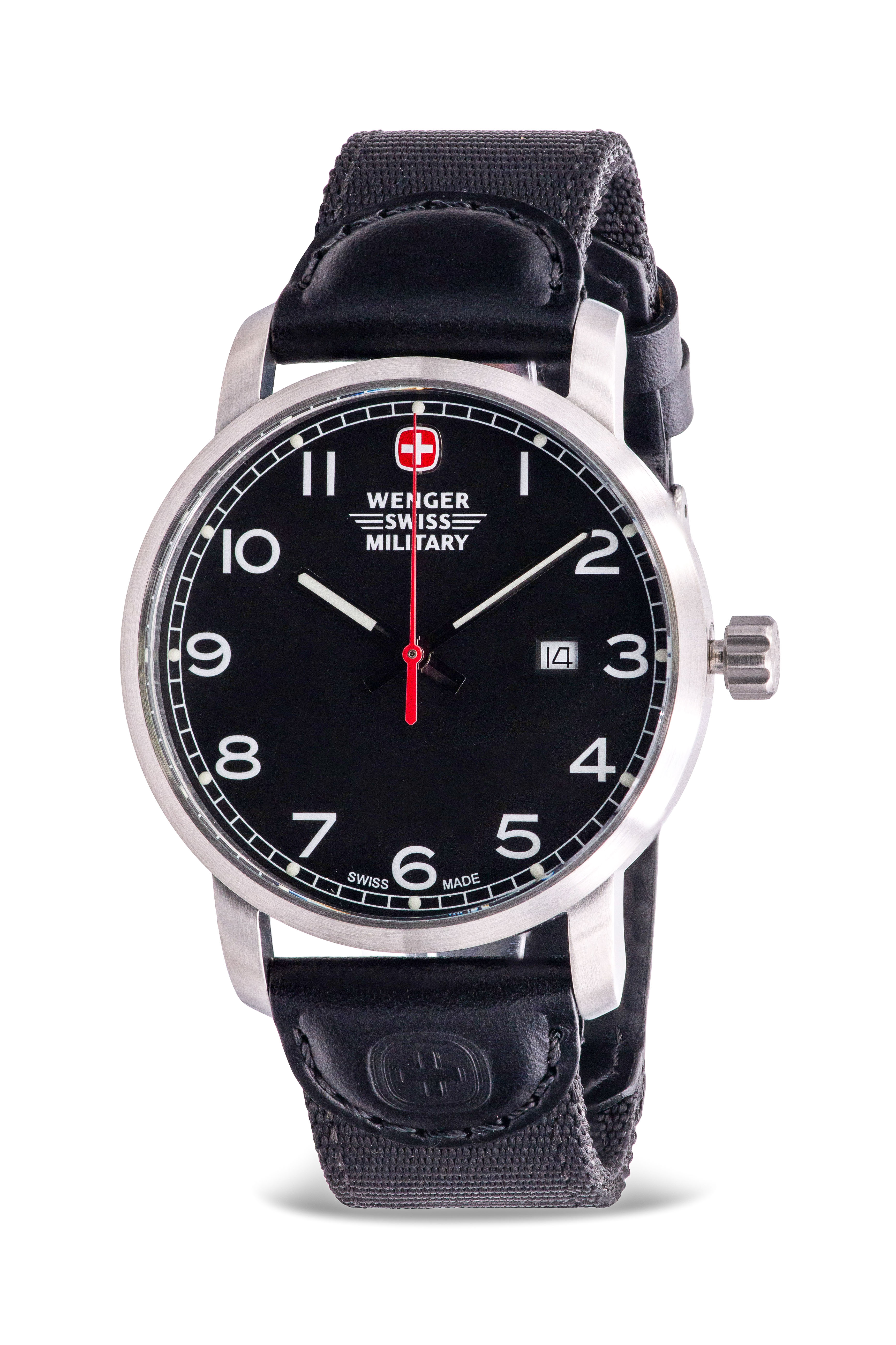 Wenger Swiss Military Avenue Field Nylon Mens Watch 01.1641.202S