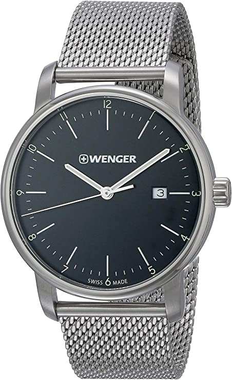 Wenger Mens Urban Classic Stainless Steel Mens Watch 01.1741.114