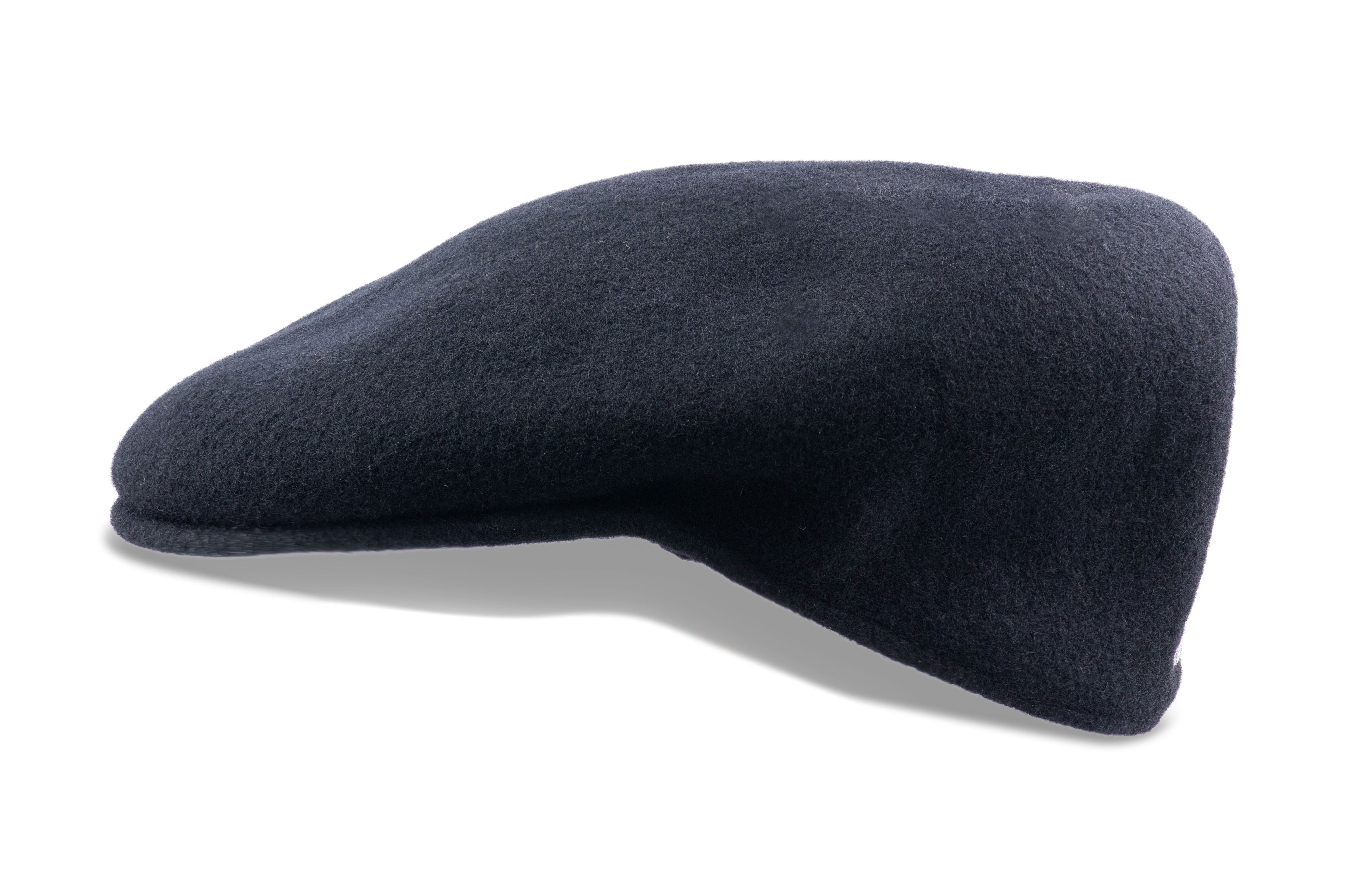 Kangol 504 Wool Felt Hat for Men and Women - Black - XL