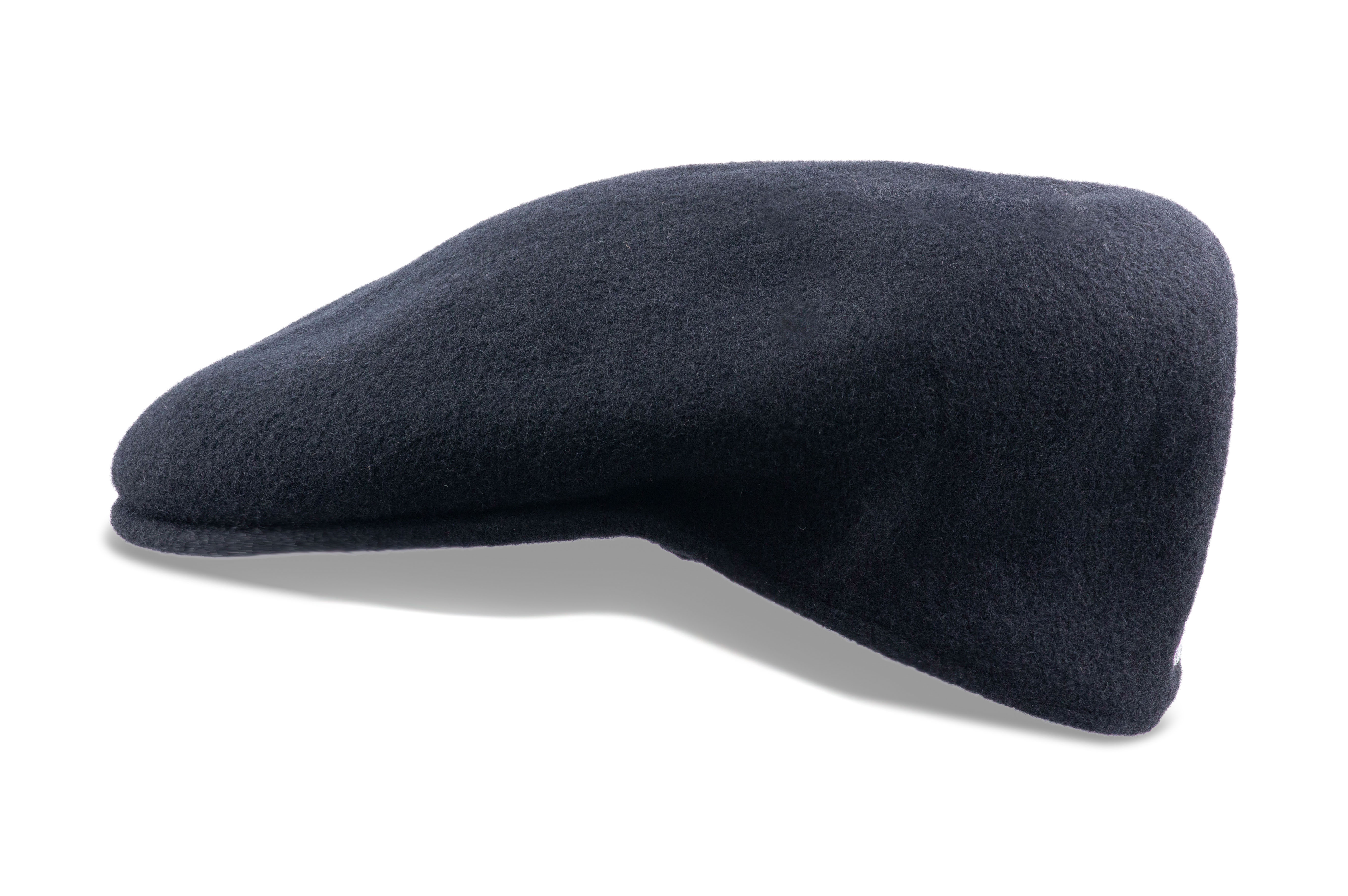 Kangol 504 Wool Felt Hat for Men and Women - Black - L