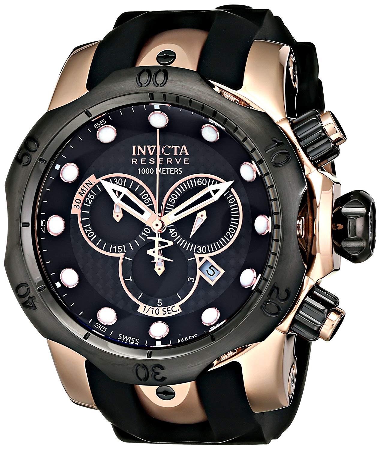 Invicta Reserve Vemon 1000M Diver Swiss Mens Watch 0361