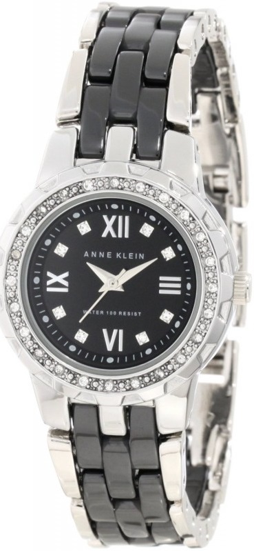 Anne Klein Ceramic Ladies Watch 10-9457BKSV