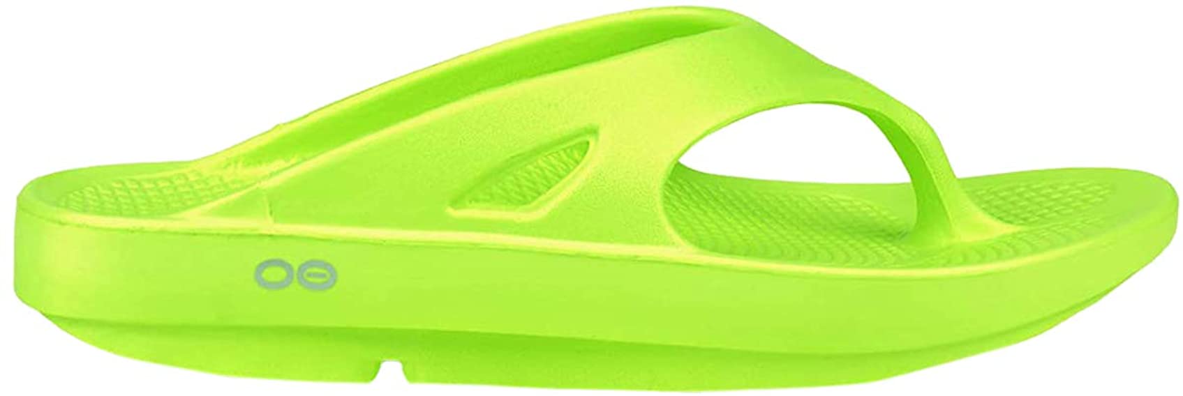 OOFOS Unisex Original Thong Flip Flop Sandal - Citron - M13/W15