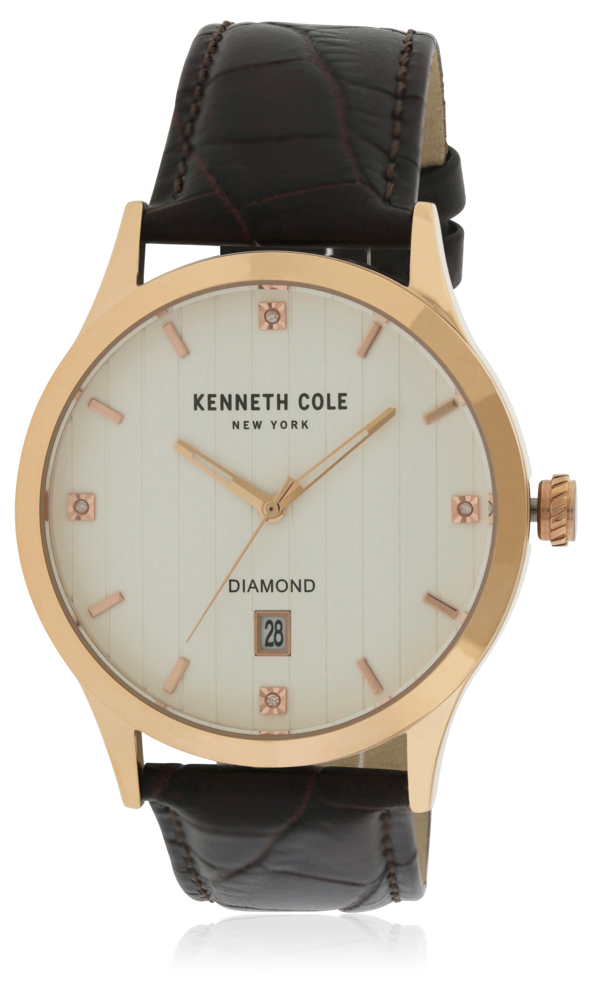 Kenneth Cole Leather Mens Watch 10030783