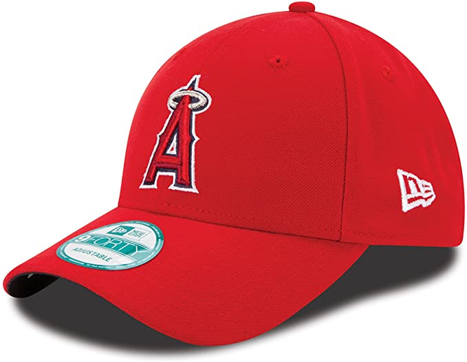 New Era Unisex The League Anaheim Angels Game Red Hat One Size