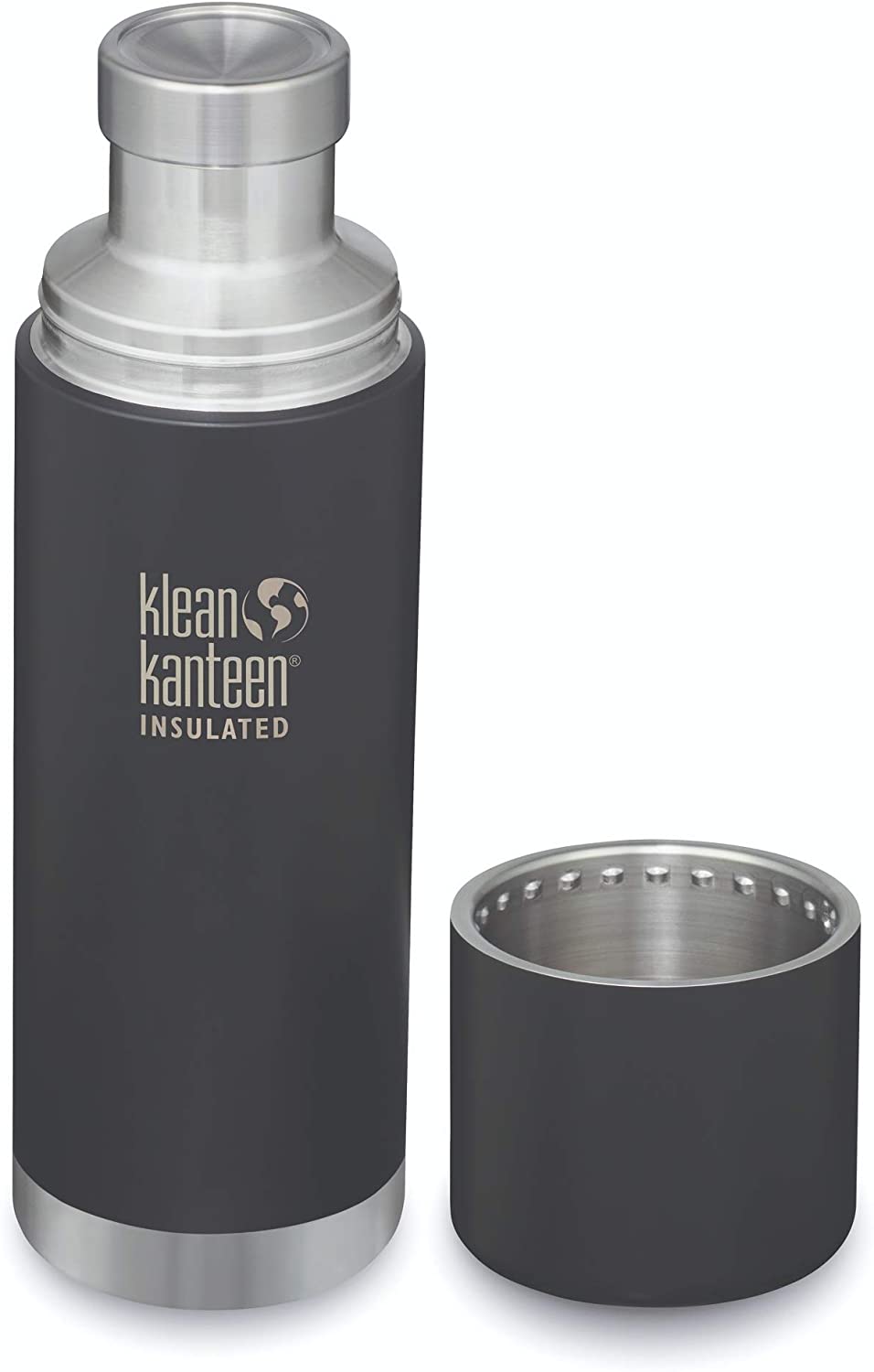 Klean Kanteen TKPro Water Bottle - Shale Black