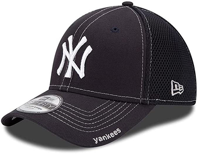 New Era MLB New York Yankees Neo Fitted Baseball Cap - Navy - Medium/Large