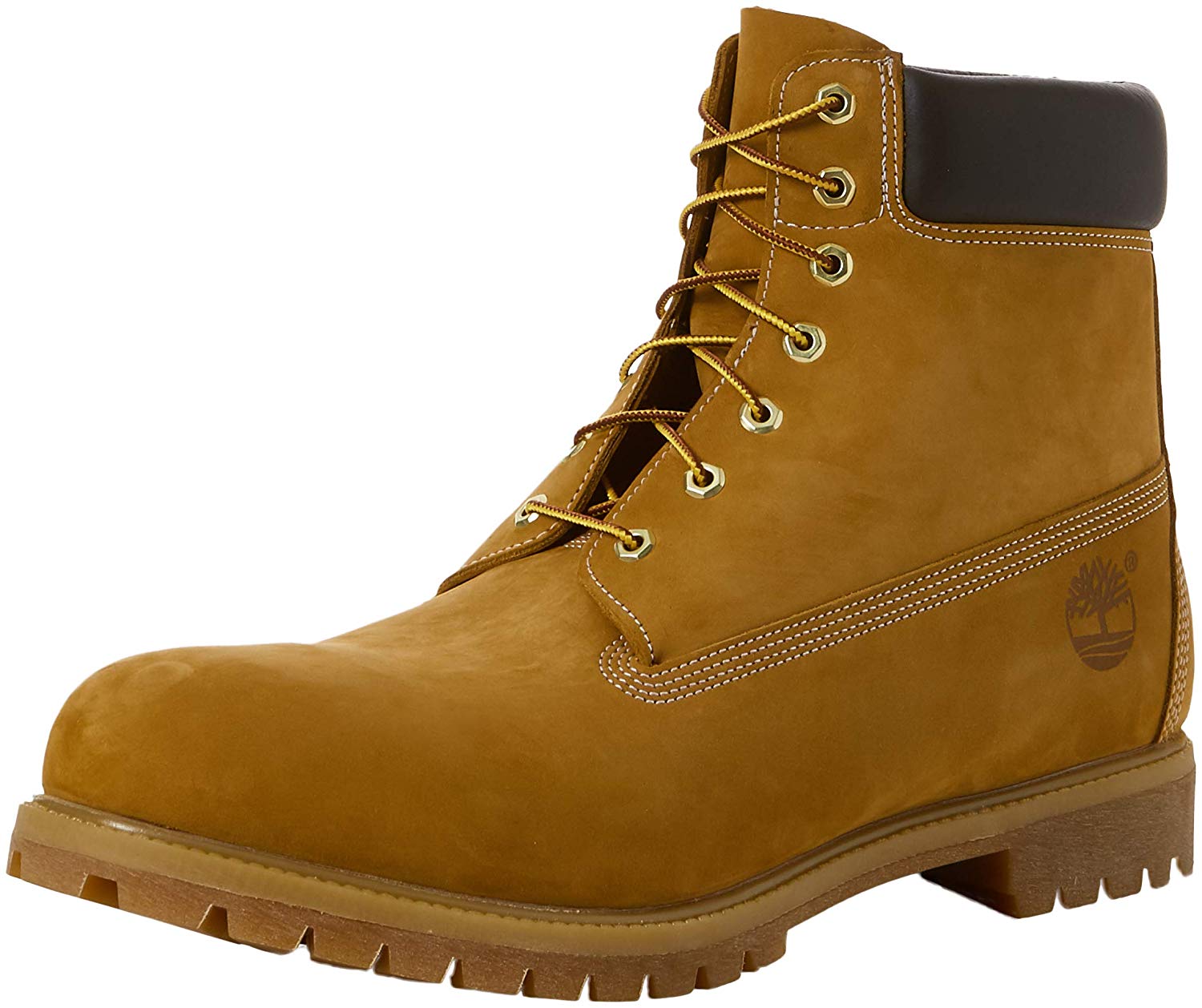 Timberland Mens Classic Premium Boot - Wheat Nubuck - 7.5 W US - (Open Box)