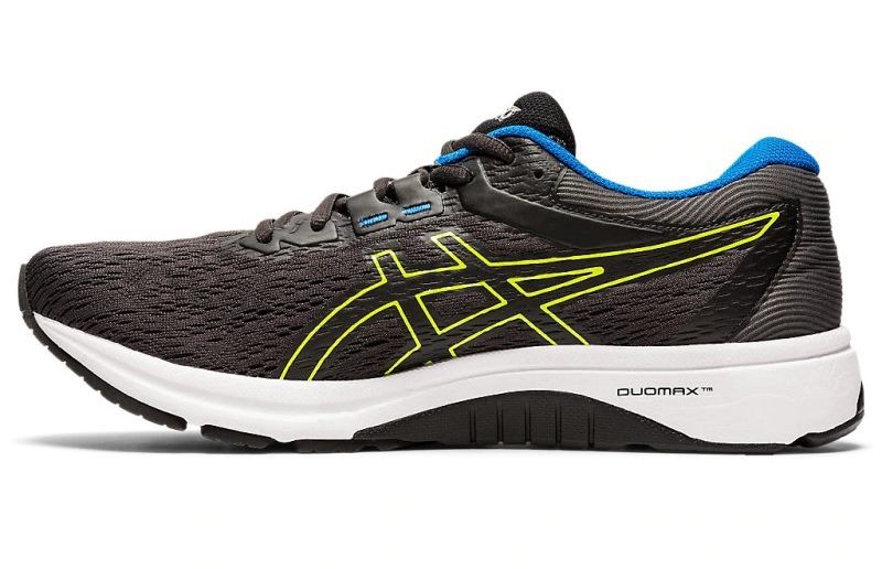 ASICS GT-800 Mens Running Shoes - Graphite Grey/Lime Zest - 8.5