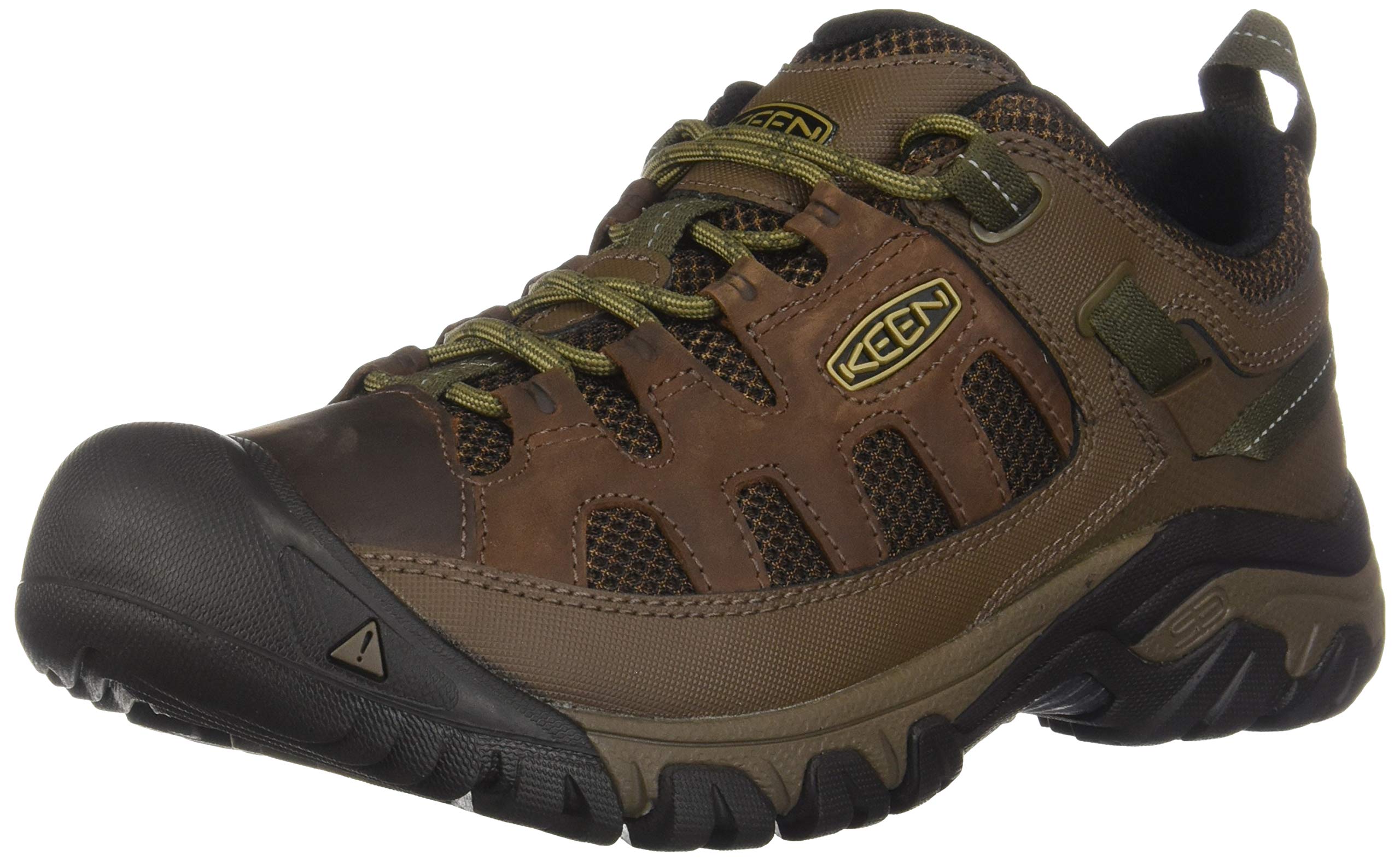 KEEN Mens Targhee Vent Hiking Shoe - Cuban/Antique Bronze - 10 M US