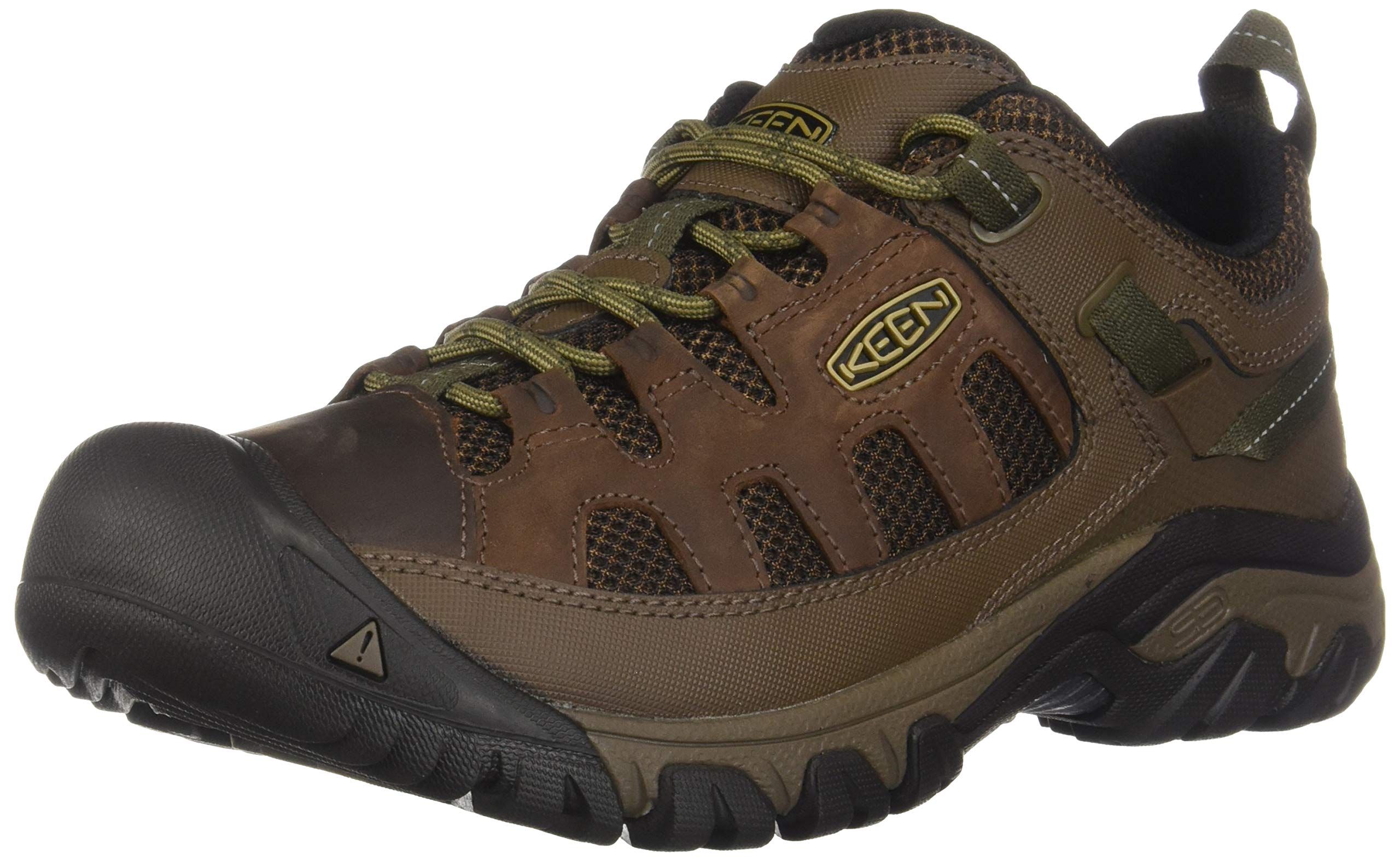 KEEN Mens Targhee Vent Hiking Shoe - Cuban/Antique Bronze - 11 M US